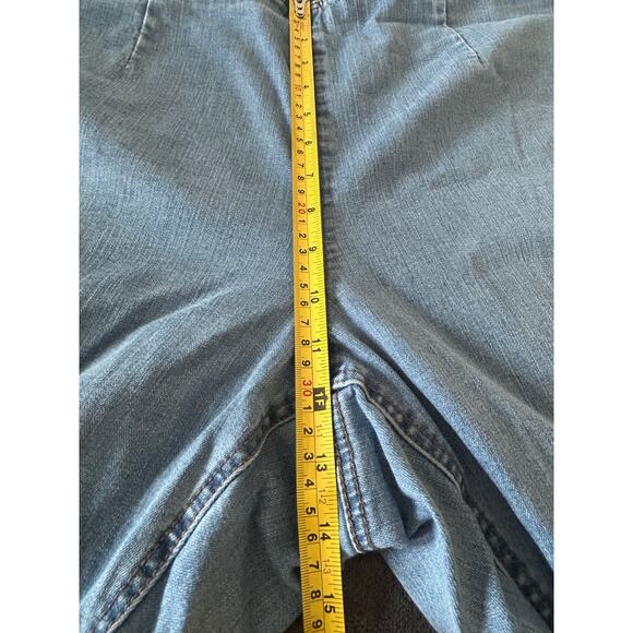 Womens Denim High Rise 20W Bell bottom Jeans - Picture 6 of 8